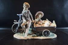 Lladro Country Ride #5958 Porcelain Figurines. picture