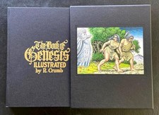 R.Crumb: Book of Genesis Illustrated (HC+Slipcase+Art Print) S+N #32/250 - MINT picture