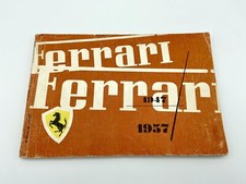 FERRARI OFFICIAL YEARBOOK 1957 | ANNUAL BROCHURE | ANNUARIO | VELINA VERSION picture