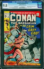 Conan the Barbarian #3 CGC 9.8 Marvel 1971 Rare High Grade M4 127 cm picture