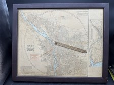 Old Map Of Portland Oregon Hibernia Guide 1926 Armina Pittmon RARE Mounted picture