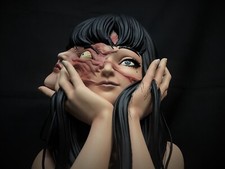 Junji ito Tomie Kawakami 40 cm Life Size Bust Studio Scale 伊藤潤二  富江像 完成品 picture
