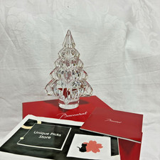 Baccarat Christmas tree Palmetto ornament Crystal 2025 latest Unused picture