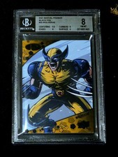 2021 Upper Deck MARVEL Premier Black Foil WOLVERINE 1/1 ONE OF A KIND GRAIL π₯ picture
