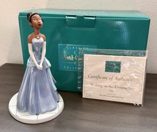 WDCC Disney Princess Frog Tiana Wishing On The Evening Star Ceramic Figure picture
