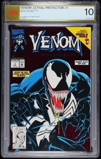 VENOM: LETHAL PROTECTOR #1 (Marvel 1993) Gem Mint PSA 10 White Pages POP 3 picture