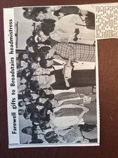 M62-3 Ephemera 1966 Picture Dane Court Girls School Ruth Shaw Spratling J picture
