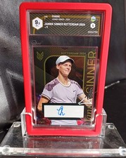 JANNIK SINNER Official 1/1 Panini AUTO Card 2025 Autograph ONE OF 1 Signed GOAT picture