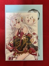 Hololive Nakiri Ayame 3rd Anniversary Hand Signed Postcard Autograph Japan picture