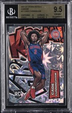 2021-22 CROWN ROYALE KABOOM #21 CADE CUNNINGHAM ROOKIE RC BGS 9.5 picture