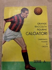 1961-1962 PANINI FOOTBALLERS ALBUM EMPTY + COMPLETE SET - 7 FIGURINES EXCELLENT picture