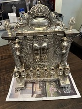 Antique Massive Hanukkah Menorah Judaica Museum Level picture