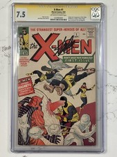 X-Men #1 CGC 7.5 Universal Grade Yellow Label Marvel Comics 1963 1st Appearance picture