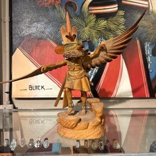 Hopi Kachina Carving Eagle Coolidge Roy Jr Figurine Native v8 picture
