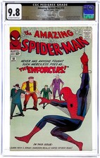 Amazing Spider-Man 10 CGC 9.8 (1964 Marvel Comics) 1st Appearance KEY 