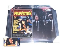 QUENTIN TARANTINO PULP FICTION SIGNED AUTO 12X18 PHOTO CUSTOM FRAMED BECKETT BAS picture