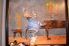 Bugs Bunny at the Piano 2001 last hand-signed Chuck Jones Artist Proof AP 31 picture