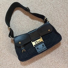 Difficult To Get Dior Vintage Shoulder One Shawl Bag Vhtf Dior Women Rare Luxury picture