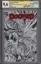 Superman Doomed #1 CGC SS 9.6 Stan Lee SIGNED ONE OF A KIND MoS 19 HOMAGE RARE picture