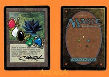 Black Lotus - Beta - SIGNED and ALTERED by CHRISTOPHER RUSH - MTG picture