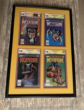 Wolverine 1, 2, 3, 4, 9.8 CGC 1982 Signed Miller, Shooter, Rubinstein, Claremont picture