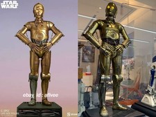 Sideshow Collectibles 1/1 c-3po Life‑Size Figure Golden robot Statue H188cm picture