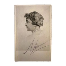 German Empress Hermine Signed Royal Presentation Photo Royalty Kaiser Wilhelm II picture