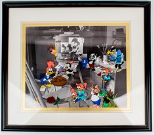 Walter Lantz We Miss You Boss #1 Serigraph Art Cel Woody Woodpecker Animation picture
