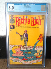 RICHIE RICH # 1 1960 IN 2ND HIGHEST INVESTMENT GRADE WITH ONLY CGC 9.6 BETTER picture