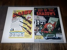 OUT OF THE SHADOW #11 PRINTER PROOF COVER ADs MARGINS PRE-CODE HORROR GOLDEN AGE picture