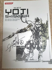 [Metal Gear] Yoji Shinkawa original art collection autographed picture