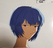 Evangelion Movie Version Rei Ayanami Handwritten Drawing Anime Cel u3039 picture