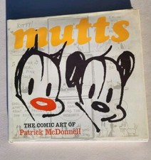 MUTTS The Comic Art Of Patrick McDonnell 2003 Signed good condition picture
