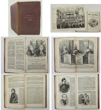 1856 antique WILLIAM PALMER TRIAL true crime MURDER RUGELEY POISONER illustrated picture