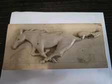 Ford Mustang Block - Possible Mold For Grill Emblem - Super Super Rare - Pony picture