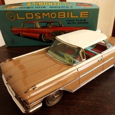 Yonezawa 1959 Ichiko Olds Mobile Tin With Box, Made In The Time Vintage JPN Limi picture