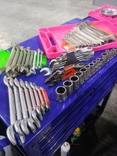 Rare Vintage Pre-WWII Craftsman Vanadium Wrench Socket Lot Restored Fulton Metal picture