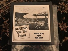 GENESIS - SPOT THE PIGEON AUTOGRAPHED / SIGNED ALBUM ( CD ) BY ALL PHIL COLLINS picture
