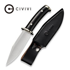Civivi Teton Tickler Fixed Knife D2 Tool Steel Blade Black G10 Handle - C20072-1 picture
