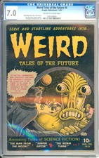Weird Tales of the Future #5 Pre-Code Horror Wolverton Art Aragon 1953 CGC 7.0 picture