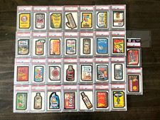 1973 Topps Wacky Packages 3rd Series 3 WHITE BACK PSA Set RARE *UPDATED 3/18/25* picture