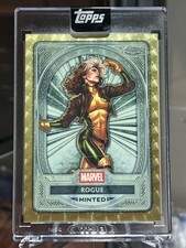 2025 Topps Chrome Marvel Mint Rogue Platinum Superfractor 1/1 Encased & Sealed picture