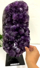 30.2LB Top Natural Amethyst Crystal Cluster Large particles Mineral Reiki Decor picture