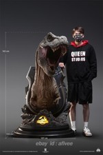 Queen Studios 165CM 1/3 Tyrannosaurus Rex bust statue Global limited edition picture