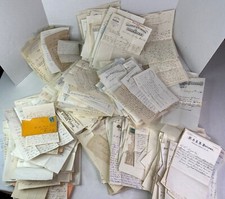 RARE HUGE Letter & Doc Archive 750+ Noyes Lumber 1880s Westport Pennsylvania PA picture