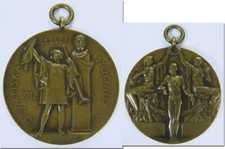 Bronze medal original bronze medal Olympic Games Stockholm 1912 Olympic Games picture