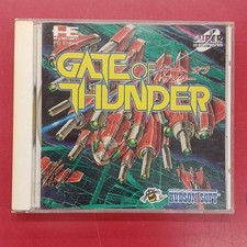 HUDSON Gate of Thunder PC Engine TurboGrafx-16 Super CD-ROM2 Shooter Game picture