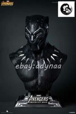 Queen Studios Black Panther 1/1 Scale Resin Statue Captain American Figure 26in picture
