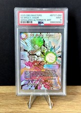 Dragon Ball Masters BT27-084 SS Broly Vigor Alternate Art Serialized /100 PSA 9 picture