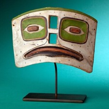 Museum Quality Haida Transformation Mask British Columbia Circa 1870 Rare picture